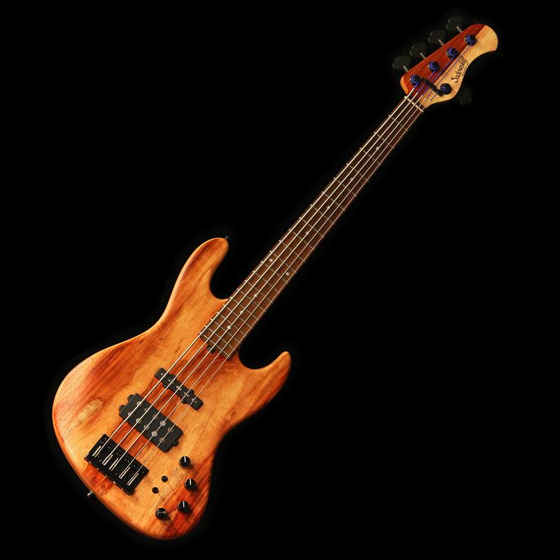 楽器種別：新品Sadowsky Guitars/Custom Shop ／ MasterBuilt 商品一覧＞＞Sadowsky Guitars/新品 商品一覧＞＞ベース【760，000円〜1，420，000円】 商品一覧＞＞エレキベース/JBタイプ/Sadowsky Guitars 商品一覧＞＞当店のベースは、出荷前に専門スタッフが検品・調整しているので安心です！Sadowsky Guitars MasterBuilt 21-Fret Standard M/J Bass [2024 Limited Edition]商品説明良質な木材を組み合わせたマスタービルトシリーズのJ/MMスタイルが入荷！1979年創業のSadowsky Guitarsは、かの有名なマーカスの77JBを始めとしたニューヨーク・スタジオミュージシャンの楽器モディファイや自身のブランドの楽器製造を通じて、今や多くのメーカーが採用する「アクティヴJB」スタイルを確立し、80年代以降の音楽シーンにベースサウンドの新たな可能性を提案したブランドです。あらゆる音楽ジャンルに対応可能なサウンド・バリエーションを持ち、ローノイズかつ機能性を突き詰めたサドウスキーの楽器は、いつの時代も常にミュージシャンと共にあり、今なお進化し続けています。Warwickによるライセンス生産・販売される現行メトロライン・シリーズは、実用性に長けたサウンドで定評あるSadowskyサーキットを継承しつつ、豊富なウッドストックと最新鋭の設備を有する同ファクトリーの強みを活かし、質の高いベースを豊富なバリエーションにて製作されています。なかでも「Custom Shop/MasterBuilt」においては、NYCにもひけを取らない厳選材を使用する、上質な仕上がりが魅力となっています。ボディトップには鮮やかな赤みを持ち、高級家具等にも使用される希少材の「パドゥーク」を使用。その堅牢さから楽器ではネック材や指板材としても用いられています。本機では、芯部に近い赤みの濃い部分だけでなく、白太(サップ部)のナチュラルな色味をバランス良くボディトップに配しており、世界最大級の木材ストックを誇るWarwick社だからこそ実現出来るスペックと言えます。さらにボディバックには軽量なオクメ材を組み合わせる事で、5弦ベースにして3.59kgという超軽量さを実現しており、激しいステージングのアーティストも負担なく存分にパフォーマンスに集中出来る事でしょう。ネックにもフレイム杢がしっかりと浮いたローステッドフレイムメイプル材を使用し、程よく枯れて芯の通った太くウッディなサウンドを実現。指板にはハカランダ(ブラジリアン・ローズウッド)に近いサウンド傾向を持つと言われ、堅牢さも兼ね備えている「マダガスカル・ローズウッド」を使用することで、スラップやピックの際にもエッジを損なうことなく、歯切れの丁度いい輪郭を生み出します。本機5弦仕様モデルでは、スタックハム構造のフロントJマイク、リアのクォーターパウンドMMピックアップの各々がパラレル/シリーズ/コイルタップが選択出来、ミニSWにて切り替え可能となます。2バンドEQおよびトーン・コントロールとの組み合わせも駆使する事で、多彩なサウンドを創出します。※モデル名は2024と表記されておりますが、日本国内の入荷は2025年夏からとなります。商品詳細[MB21 MJ5 LTD2024]■Body：Heavily Marbled Padouk Top / Okoume Back■Neck：Roasted Flamed Maple (C-Shape， Bolt-On) 、34inch (864 mm)■Fingerboard：Madagascar Rosewood■Nut：Sadowsky Just-A-Nut III、1.75 (44.5 mm)■Frets：21 Nickel Silver (width: 0.094 (2.4 mm) / height: 0.051 (1.3 mm))■Pickup：Sadowsky J-Style - Stacked， Passive， Hum-cancelling/Passive Humbucker (Quad Coil) with Alnico V Magnets■Preamp：Active Sadowsky 2-way electronics with Vintage Tone Control (VTC)■Controls：Volume， Balance， Tone (Pull/Pass)， Treble/Bass■Toggle switch：Series / Parallel / Single Coil ×2■Bridge Sadowsky bridge with quick string release (18 mm)■Machine Heads Sadowsky light open gear machine heads■Strings Sadowsky Blue Label， Nickel， Taperwound， 045-130■Weight≒3.58kgギグケース付属イケベカテゴリ_ベース_エレキベース_JBタイプ_Sadowsky Guitars_Custom Shop ／ MasterBuilt_新品 SW_Sadowsky Guitars_新品 JAN:4033685084115 登録日:2026/08/21 エレキベース サドウスキー サドウスキーマスタービルト サドウスキーカスタムショップ