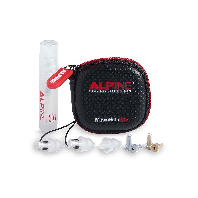 ALPINE HEARING PROTECTION Earplugs NEW MusicSafe Pro (Transparent) 耳栓