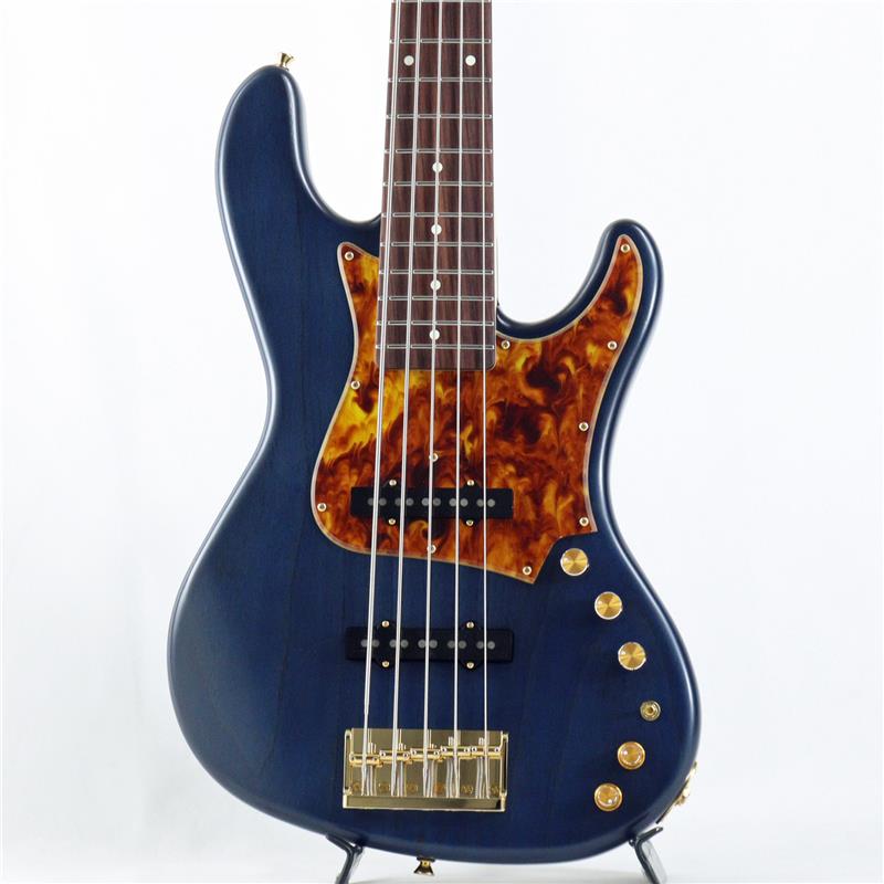 Freedom Custom Guitar Research O.S. Anthra 5st Active Ash/Rosewood (Ze...