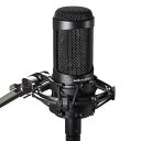 楽器種別：新品コンデンサーマイク／真空管／リボン/audio-technica 商品一覧＞＞コンデンサーマイク／真空管／リボン【10，000円〜25，000円】 商品一覧＞＞レコーディング機器買うなら、当店で！専門スタッフが迅速丁寧に対応します！audio-technica AT2035商品説明★新開発｢ダブルウェーブダイアフラム(PAT.)｣を搭載した、ハイコストパフォーマンスモデル。◎自宅録音/動画配信のために設計された20シリーズのスタンダードモデル。◎低ノイズでスムーズかつナチュラルな音質を生み出すダブルウェーブダイアフラム(PAT.)を採用。◎さまざまなニーズに応える高耐入力設計と広いダイナミックレンジを実現。◎専用設計のショックマウントにより、優れたアイソレーションを提供。◎エアコンの騒音などを低減する80Hzローカットフィルタースイッチや、不要な雑音をカットする?10dBパッドスイッチを搭載。◎サイドとリアの収音を抑え、狙った音だけを捉える単一指向性を採用。◎専用ショックマウント、マイクポーチを付属。■テクニカルデータ・型式：バックエレクトレットコンデンサー型・指向特性：単一指向性・周波数特性：20〜20，000Hz・感度 (0dB＝1V/1Pa、1kHz)：-33dB・最大入力音圧レベル(1kHz、THD1％)：148dB S.P.L.・ローカット：80Hz、12dB/oct・SN比(1kHz、1Pa)：82dB以上・出力インピーダンス：120Ω平衡・電源：ファントム DC11〜52V・消費電流：3.8mA・質量：403g■付属品専用ショックマウント、マイクポーチ、変換ネジ(3/8-5/8)※画像内のスタンドやケーブルは別売です。イケベカテゴリ_レコーディング＆PA機器_コンデンサーマイク／真空管／リボン_audio-technica_新品 JAN:4961310101756 登録日:2021/10/14 マイク コンデンサーマイク コンデンサマイク レコーディングマイク オーディオテクニカ