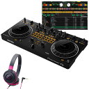 楽器種別：新品デジタルDJ/Pioneer DJ 商品一覧＞＞デジタルDJ【25，000円〜50，000円】 商品一覧＞＞DJ機器買うなら、当店で！専門スタッフが迅速丁寧に対応します！Pioneer DJ DDJ-REV1 + ATH-S100BPK ヘッドホンセット 【無償ダウンロード版Serato DJ Lite対応】商品説明★Serato DJ Lite対応のスクラッチスタイル2chDJコントローラーの入門モデルと入門用ヘッドホンを組み合わせたセットです。ATH-S100ヘッドホンは小型軽量のモデルで、ご自宅でのDJ練習などに最適です。★---【セット内容】・コントローラー Pioneer DJ DDJ-REV1・ヘッドホン audio-technica ATH-S100BPK●DJコントローラーDDJ-REV1はプロフェッショナル仕様のレイアウトで、バトルDJのような本格的なスクラッチやクイックミックスを楽しむことができます。TEMPO SLIDERは縦置きしたターンテーブルと同じようにデッキ上部に水平に配置、ミキサー部にはPERFORMANCE PADSとLEVER FXを搭載しています。■DDJ-REV1主な特徴・スクラッチとクイックミックスに最適なレイアウトDJコントローラーとしては初めて、TEMPO SLIDERがデッキ上部に水平に配置されました。またPERFORMANCE PADSとLEVER FXがミキサー部に搭載され、エフェクトやSAMPLER、スクラッチやクイックミックスの操作が容易になりました。・LEVER FXの搭載ミキサーセクションにLEVER FXが搭載され、レバーのオン/オフ操作だけで直感的かつダイナミックにSerato DJ Liteのエフェクトを加えることができます。・本格的なスクラッチ演奏を手助けする、TRACKING SCRATCH機能TRACKING SCRATCH機能を使用することで、スクラッチの経験があまりなくても、手軽に本格的なスクラッチを楽しむことができます。スクラッチの頭出しの位置にHOT CUEを設定することで、ジョグの折り返し動作時やジョグから手を離した瞬間に自動的にスクラッチの頭出しの位置に楽曲が戻るため、頭出しの位置の心配をすることなくスクラッチが楽しめます。・主な仕様対応ソフトウエア：Serato DJ Lite、Serato DJ Pro（有償）システム要件：Serato DJ Lite、Serato DJ Proの最新の動作環境はメーカーサイトにてご確認の上、お求め下さい。入力端子：1 MIC (1/4 inch TS Jack)出力端子：1 MASTER (RCA)、1 PHONES (3.5-mm stereo mini jack)電源：USB Type-B bus poweredUSB：1 USB B端子本体サイズ：幅526mm、高さ59.2mm、奥行き255.5mm本体質量：2.1 kg付属品：USBケーブル（A-Bタイプ）、クイックスタートガイド●ヘッドホンこちらのDJセットにはDJモニター用としてaudio-technica ATH-S100ヘッドホンが付属。自宅で使用するDJモニターとして適度な使い勝手と音質です。---・ヘッドホン付属のセットですので外部に音を出力しない状態でもすぐに音楽が楽しめます。初心者の方がDJをスタートさせるのに適したSerato DJ Lite対応のDJスタートセットです！※DJソフトウェアの最新動作環境はメーカーサイトもしくはメーカーサポートにてご確認の上、お求め下さい。※DJソフトウェアをご使用いただくにはインストーラのダウンロード時、およびオーサライズ時におきましてインターネット接続環境が必要です。DJソフトウェアおよびコントローラー本体の仕様・動作環境、および価格は、予告無く変更となる場合があります。※店頭、または通信販売にて売却後、敏速な削除は心掛けておりますが、web上から削除をする際どうしてもタイムラグが発生してしまいます。万が一商品が売切れてしまう場合もございますので予めご了承ください。イケベカテゴリ_DJ機器_デジタルDJ_Pioneer DJ_新品 JAN:4573201242440 登録日:2023/02/17 デジタルDJ PCDJ DJコントローラー パイオニア パイオニアDJ