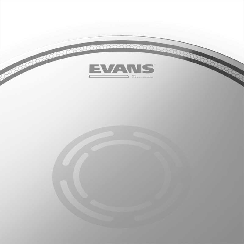 イケベ楽器 イケシブのEVANS B10ECSRD [EC Reverse Dot 10]【2ply ， 7mil + 10mil + 3mil patch】｜アングル2