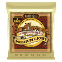 ERNIE BALL Earthwood 80/20 Bronze Medium Light 3 Pack (12-54) #3003 アーニーボール