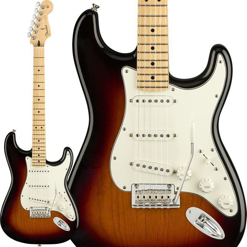 Fender MEX Player Stratocaster (3-Color Sunburst/Maple) [Made In Mexico]yz