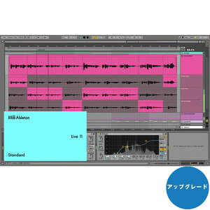 ableton Live 11 Standard UPG from Live Lite(アップグレード版)(オンライン納品)※代金引換はご利用頂けません。【期間限定 ホリデイキャンペーン】(終了時期未定・早期終了となる場合有り)販売