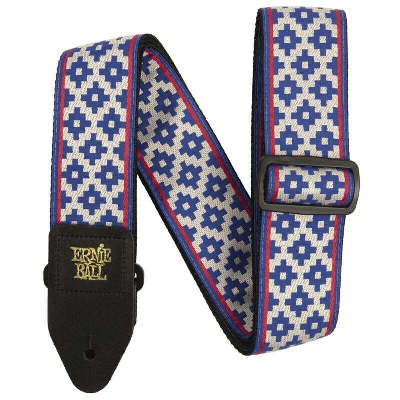 ERNIE BALL Blue Crux Jacquard Strap [#P05336]