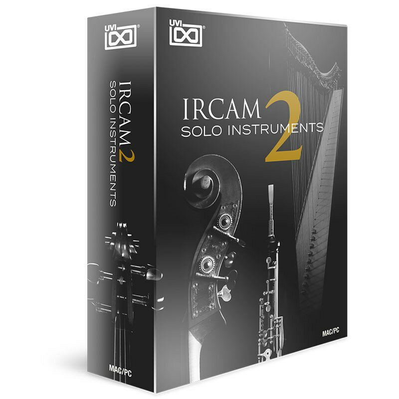 UVI IRCAM Solo Instruments 2(IC[ip) ͂p܂B
