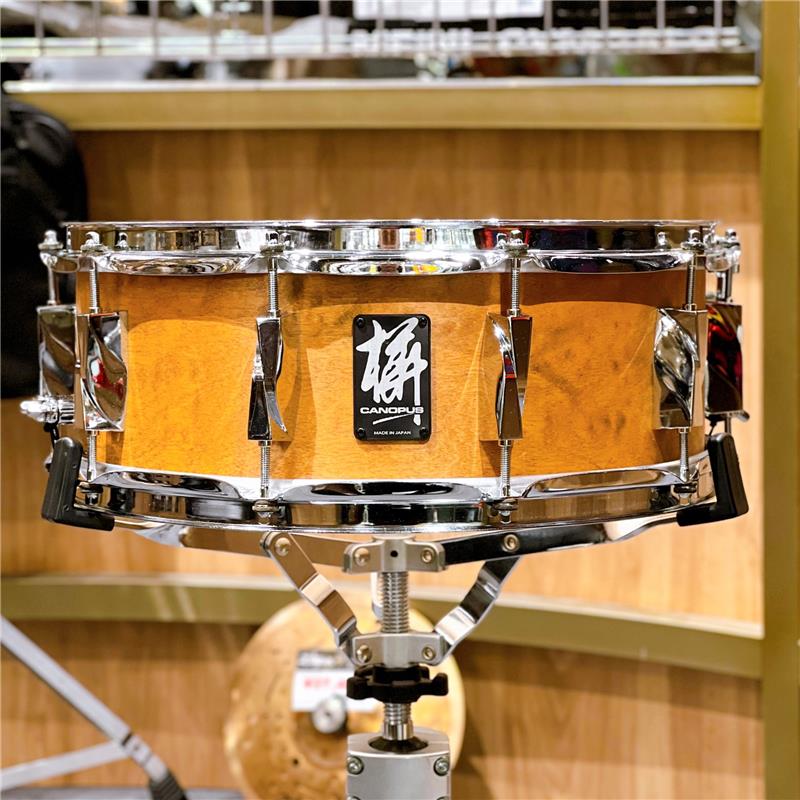 CANOPUS YBR-1455 [Maize Yellow Birch Snare Drum 14×5.5]【台数限定品】【店頭展示特価品】