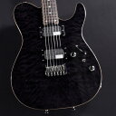 楽器種別：新品エレキギター/SCHECTER 商品一覧＞＞エレキギター【100，000円〜195，000円】 商品一覧＞＞当店のギターは、出荷前に専門スタッフが検品・調整しているので安心です！SCHECTER KR-24-2H-FXD (See-thru Black/R)商品説明コンポーネントメーカーの雄シェクターのレアモデルKRシリーズ！コチラのモデルは美しいキルトトップを施した高級感溢れるルックスはそのままに、ボディバックをバスウッドからアルダーへ変更！アルダーにする事により、より幅広くジャンルを選ばないサウンドを得ることが可能になりました！！ピックアップにはシェクタージャパン企画開発の最新鋭ピックアップSuper Rock Jが2基搭載されており、ワイドレンジでエッジの立ったシャープな立ち上がりが特徴的で、細かなピッキングにも敏感に反応し、プレイヤーの感情をダイレクトに反映した表情豊かなサウンドを生み出してくれます！！もちろんスプリットトーンコントロールも搭載しており、より広いサウンドメイクを可能にしております！より幅広いジャンルに対応したKRシリーズを是非体感して下さい！※画像はサンプルです。商品詳細BODY : Laminated Quilted Maple Top ， Alder BackNECK : MapleFINGER BOARD : RosewoodFRETS : 24 FretsPEG : Gotoh SG360-07 MG-TSCALE : 25 1/2JOINT : Angle 4-BoltPICKUPS : SCHECTER SUPER ROCK J(F) / SCHECTER SUPER ROCK J(R)BRIDGE : Hipshot .175 Fixed BridgeCONTROL : Volume / Tone (Split Tone Control) / CRL 5Way / Mini Switch(Coil Split Switch)イケベカテゴリ_ギター_エレキギター_SCHECTER_新品 JAN:4518533039481 登録日:2022/12/19 エレキギター シェクター