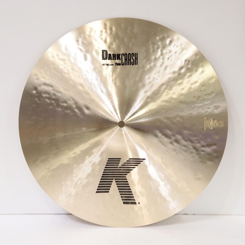 Zildjian K Dark Crash Thin 16'' [NKZL16DKC] [1005g]【スタッフ選定品】