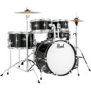 楽器種別：新品ドラムセット/Pearl 商品一覧＞＞ドラムセット【25，000円〜50，000円】 商品一覧＞＞安心してお買い物頂けるよう、スネアもシンバルも丁寧梱包でお届けします！Pearl ROADSHOW Jr. Drum Set - Jet Black [RSJ465/C #31] 【キッズにもおすすめ！】商品説明【Drumming Knows No Age Limit.】[ROADSHOW Jr.]パールが送り出す本格的なキッズ向けドラムセット「ROADSHOW Jr.」は、小学生低学年以下のドラマーを対象にした、サイズダウンを中心にデザインされたオールインワンセット。Roadshow譲りの操作性・耐久性で安心してプレイできます。●高さ調整（およそ）タムタム：640〜740mmフロアタム：410〜540mmスネアドラム：470〜620mmトップシンバル：620〜970mmハイハットシンバル：530〜730mmドラムスローン：330〜410mm●セッティングサイズ（およそ）横幅×奥行：1200×1200mm●対象年齢幼児〜小学生（身長130cmまで）商品詳細＜セット内容＞16×10 バスドラム8×5 タムタム10×5.5 タムタム13×8 フロアタム12×4 スネアドラムハイハットスタンドスネアスタンドドラムペダルシンバルスタンドドラムスローンタムホルダー（×2）13インチクラッシュシンバル10インチハイハットシンバル（1ペア）オリジナル・スティックバッグオリジナル・キッズ用ドラムスティック（1ペア）＜スペック＞カラー：#31 ジェット・ブラックシェル：ポプラ・シェルタムタム＆フロアタムフープ：1.6mmスチールフープバスドラムフープ：スチールフープ（同色インレイ）タムタム＆フロアタムヘッド：1プライ・パールスムースホワイトヘッド（打面）、1プライ・パールクリアーヘッド（裏面）バスドラムヘッド：1プライ・パールクリアーヘッド w/マッフルリング（打面）スネアドラムヘッド：1プライ・パールコーテッドヘッド（打面）イケベカテゴリ_ドラム_ドラムセット_Pearl_新品 JAN:4549312941190 登録日:2022/04/14 ドラムセット ドラムキット パール