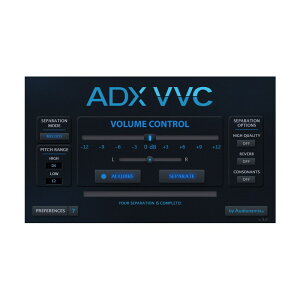 Audionamix VVC 3 (VOCAL VOLUME CONTROL) (オンライン納品専用) ※代金引換はご利用頂けません。通販