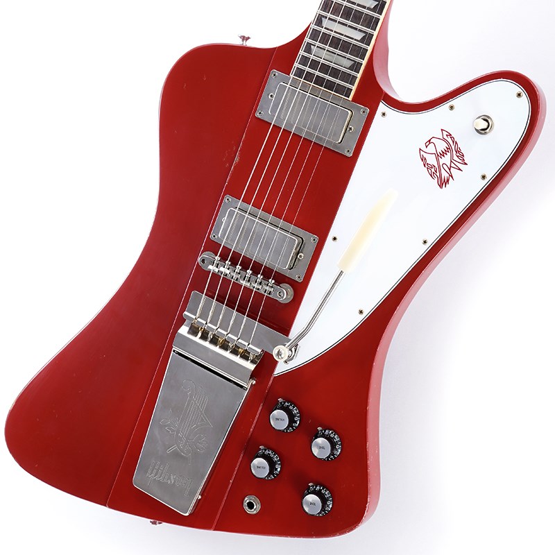 Gibson Murphy Lab 1963 Firebird V With Maestro Vibrola Cardinal Red Light Aged SN.400693