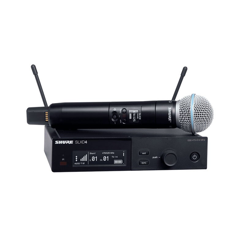 SHURE SLXD24J/B58-JB(Beta58Aカプセル搭載ワイヤレスシステム)