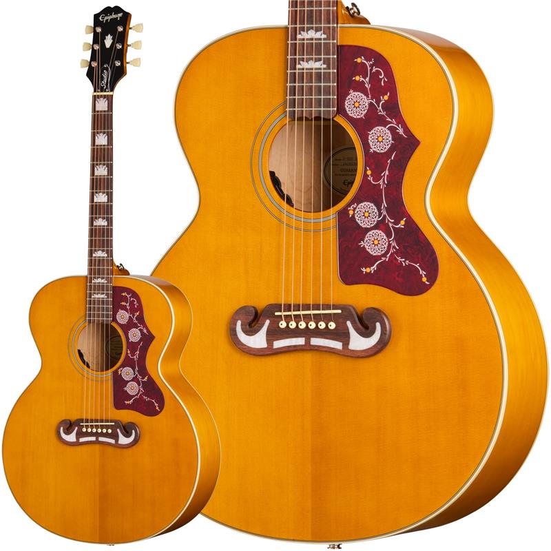 Epiphone 【数量限定エピフォン・アクセサリーパック・プレゼント】J-200 Studio ...
