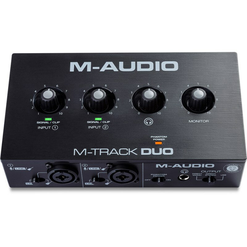 あす楽 M-AUDIO M-Track Duo （USBオーディオインターフェース）