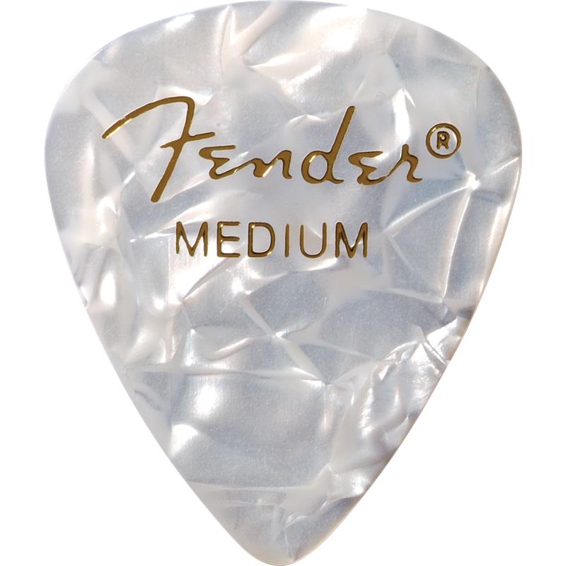 楽器種別：新品Fender USA/新品 商品一覧＞＞楽器アクセサリ【〜5，000円】 商品一覧＞＞ピック/Fender USA 商品一覧＞＞品揃え豊富な当店なら弦、パーツ、ケーブルなどのアクセサリーがまとめて揃います！Fender USA 【大決算セール】 Premium Celluloid Picks， 351 Shape Medium -12 Pack [#1980351805]商品説明※こちらの商品は12枚入りパックですセルロイドは、ピックに最適な素材です。セルロイドピックは、滑らかなで印象的な表面と、暖かく丸みのあるトーンで、伝統的なフィーリングを得られます。351形状のピックは、フェンダーと言えばこのピックというほどよく使われています。より広いボディと丸みを帯びた先端は、このピックをあらゆるスタイルのプレイヤーにとってお気に入りになっています。素材：セルロイドカラー：White Moto※商品画像はイメージです。イケベカテゴリ_楽器アクセサリ_ピック_Fender USA_新品 SW_Fender USA_新品 JAN:0885978167654 登録日:2026/06/15 ピック ギターピック フェンダー ふぇんだー