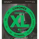 楽器種別：新品ベース弦/D’Addario 商品一覧＞＞ベース弦【5，000円〜15，000円】 商品一覧＞＞品揃え豊富な当店なら弦、パーツ、ケーブルなどのアクセサリーがまとめて揃います！D’Addario Chromes Flat Wound ECB80SL商品説明ミュージシャン御用達ベース弦、ダダリオ！ 定番中の定番ダダリオベース弦です！ダダリオのフラットワウンド弦は、その滑らかな仕上げと優れた音色で定評があります。へクスコアの芯線に土台となる巻き弦をワウンドし、さらに社内で内製する非常に精度の高いフラットなリボン形状の巻弦をワウンドした後、3段階に研磨して非常にスムーズな表面に仕上げています。 ECB80SL 040SL-060SL-075SL-95SL Super Long Scale/Super Lightイケベカテゴリ_弦・アクセサリー・パーツ類_ベース弦_D’Addario_新品 JAN:0019954926984 登録日:2009/09/29 ベース弦 ダダリオ