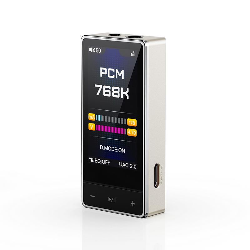 FiiO QX13 Titanium Gold (チタニウムゴールド)(フィーオ)(DAC)(ヘッドホンアンプ)(ポータブルオーディオ)(FIO-QX13-G)