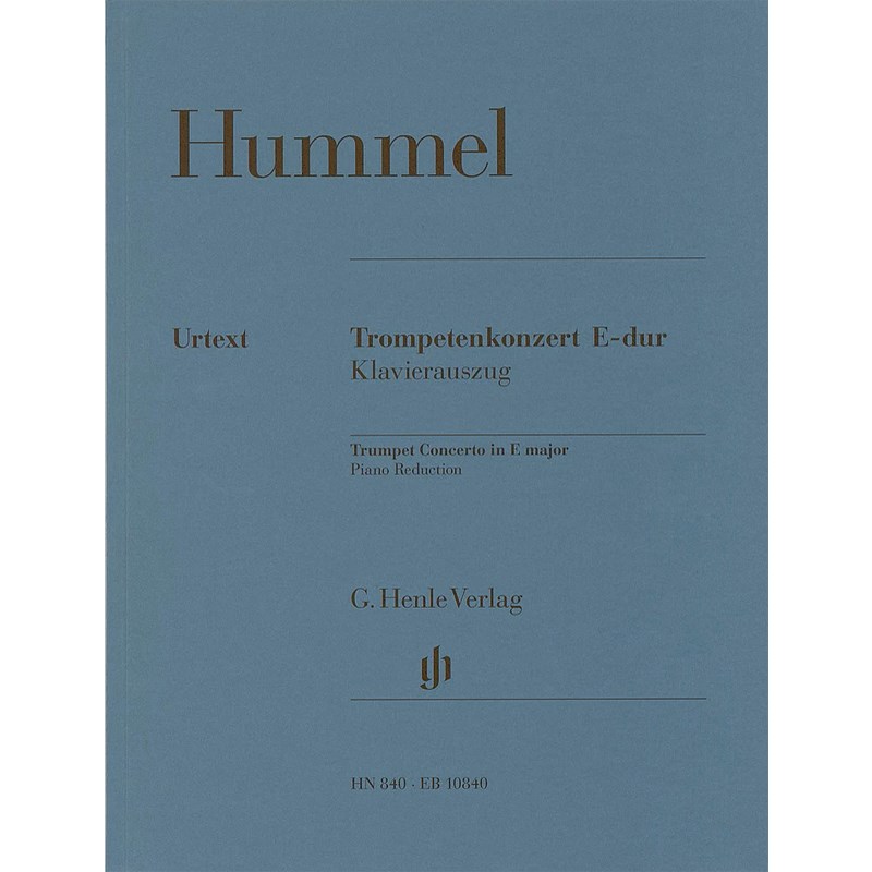 Henle フンメル ： トランペット協奏曲 ホ長調