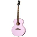 Epiphone 【GW激得セール】【数量限定エピフォン・アクセサリーパック・プレゼント】J-180 LS (Pink) エピフォン