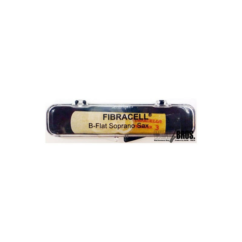 楽器種別：新品FIBRACELL/新品 商品一覧＞＞管楽器・吹奏楽器【〜10，000円】 商品一覧＞＞サックス用アクセサリ/リード/ソプラノサックス用/FIBRACELL 商品一覧＞＞サックス買うなら、当店で！専門のスタッフが丁寧に検品・調整しているので安心です！FIBRACELL 《硬さ：1-1/2》ソプラノサックス用リード ファイブラセル プレミア シリーズ商品説明// FIBRACELL REED PREMIER Series for Soprano Sax //※商品画像はイメージです。見た目がケーンのリードに似ていますが、ファイバー繊維を束ねて作られたリードです。吹奏感は他のプラスチックリードに比べると、ケーンのリードに近く、柔軟性に優れ、ニュアンス付けがし易いです。明るく太いサウンド得られ、耐久性が抜群！！（永久ではございません）気に入って頂けたら経済的なリードです。ケーンのリードより硬めに感じるので普段よりちょっと柔らかめでお試し下さい。ご愛用者様急増中です！！1枚入り。※品質はそのままで、サイズが更に細かくなりました。イケベカテゴリ_管楽器・吹奏楽器_サックス用アクセサリ_リード_ソプラノサックス用_FIBRACELL_新品 SW_FIBRACELL_新品 JAN:0837654779514 登録日:2024/05/01 リード ファイブラセル