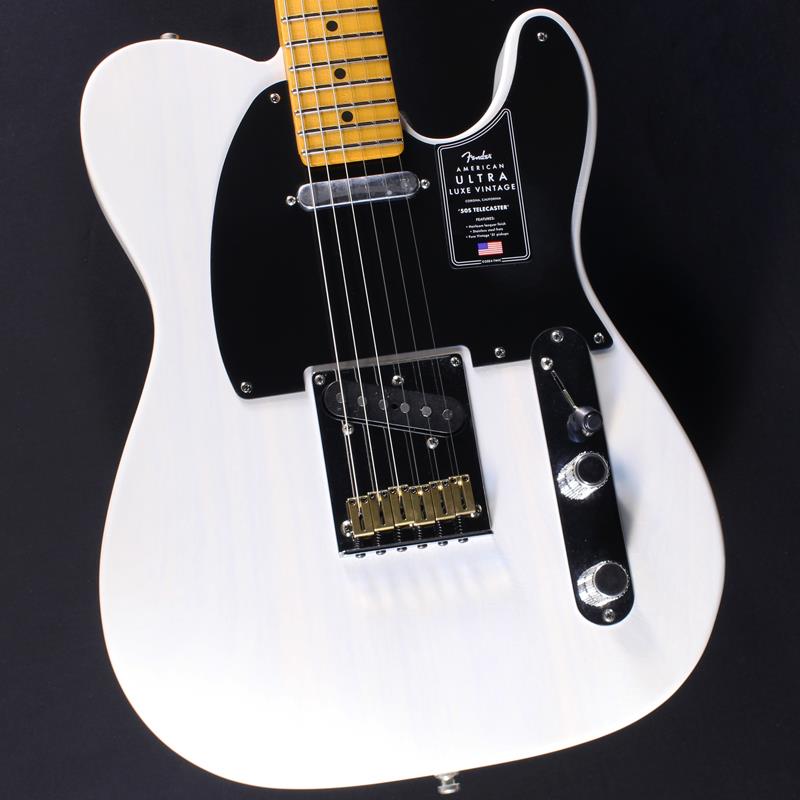 Fender USA American Ultra Luxe Vintage '50s Telecaster (White Blonde/Maple) #US25008877 