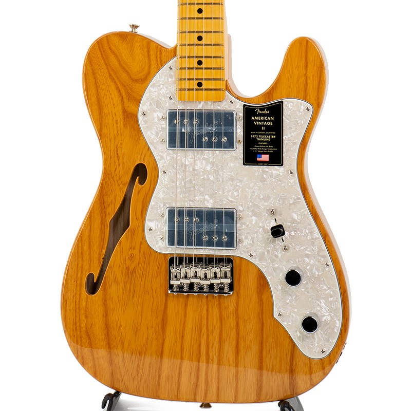 Fender USA American Vintage II 1972 Telecaster Thinline (Aged Natural/Maple)