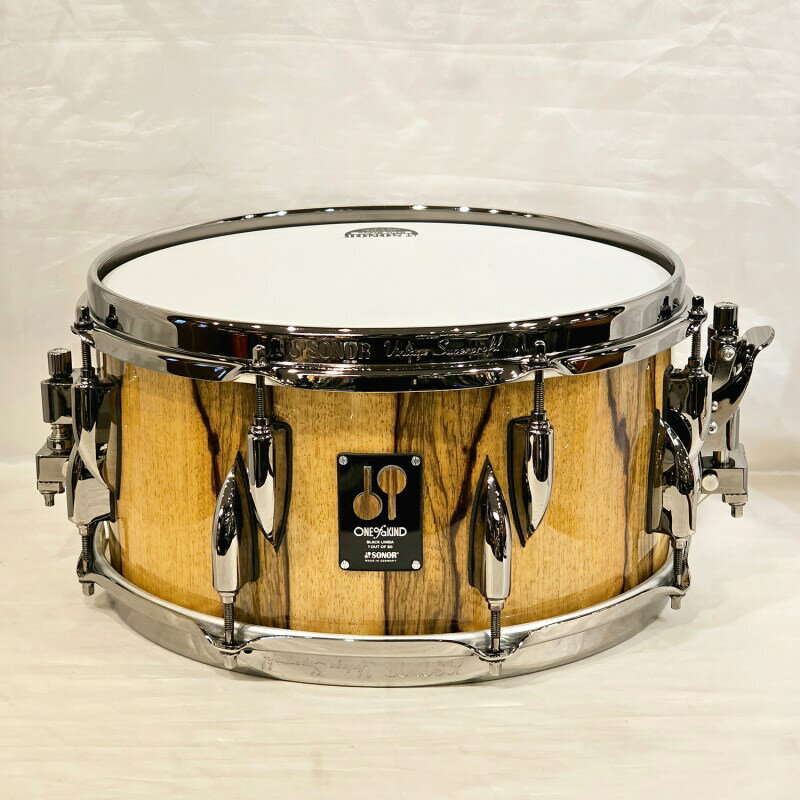 SONOR One of a Kind Snare Drum 136.5 Black Limba [OOAK22-1365SDW BL]80