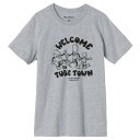 Gibson 【創業50周年大決算SALE】 Welcome to Tube Town Tee (Gray), (Large) [MA-TEE-TOWN-GRY...