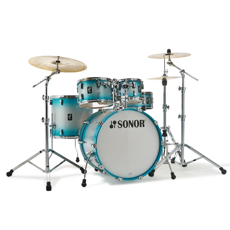 SONOR SN-AQ2SG #ASB [AQ2 STAGE Shell Set / Aqua Silver Burst] 【シンバル、ハードウェア別売】