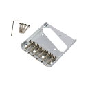Fender USA 6-Saddle Vintage-Syle Telecaster Bridge Assembly (Chrome) (#0990810000)