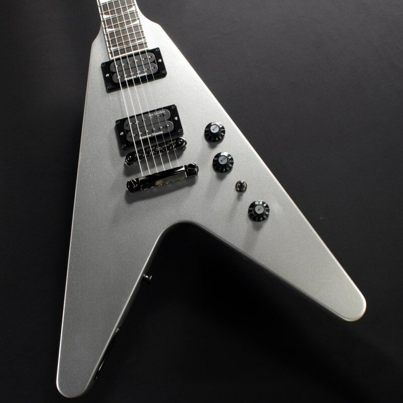 Gibson Dave Mustaine Flying V EXP (Silver Metallic)#211130289