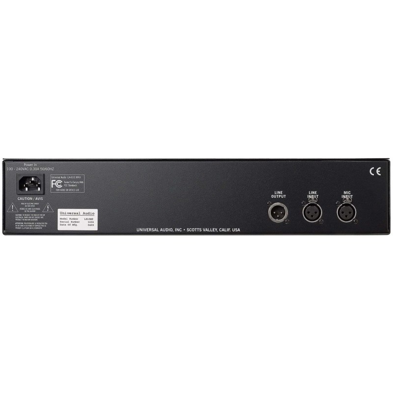 Universal Audio LA-610 MKII(LA-610 mk2)(真空管プリアンプ/LA-2Aタイプコンプレッサー)(国内正規品)(ユニバーサルオーディオ) ikeshibu-10018640 イケベ楽器 イケシブ サンプル画像2