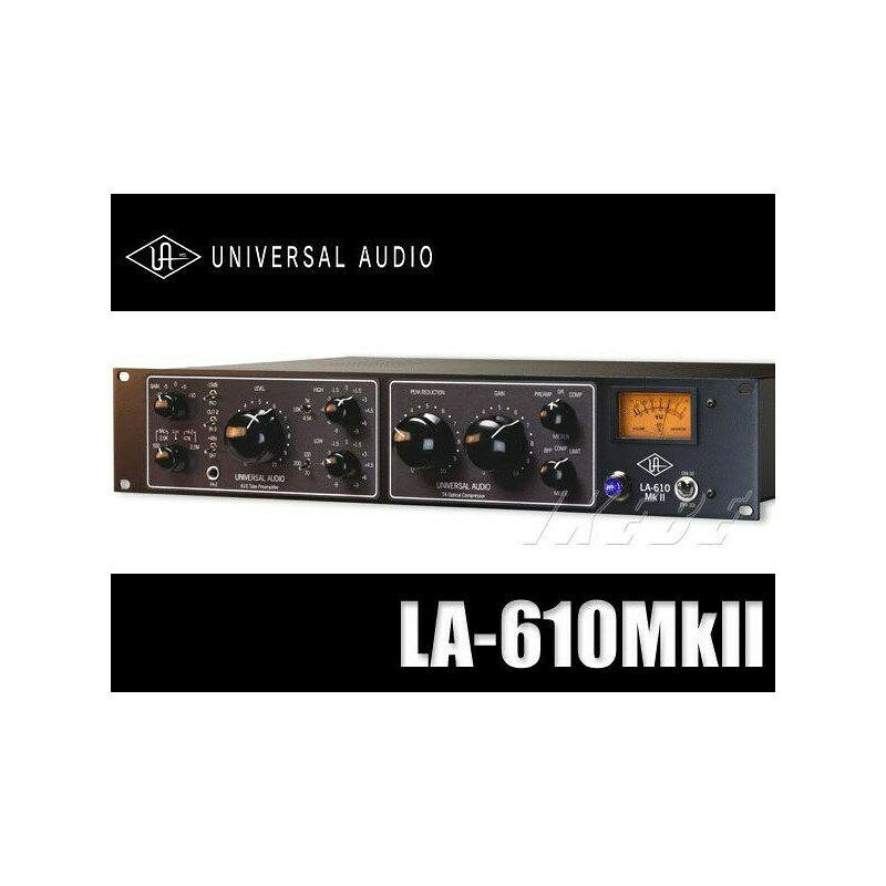 Universal Audio LA-610 MKII(LA-610 mk2)(真空管プリアンプ/LA-2Aタイプコンプレッサー)(国内正規品)(ユニバーサルオーディオ) ikeshibu-10018640 イケベ楽器 イケシブ サンプル画像3