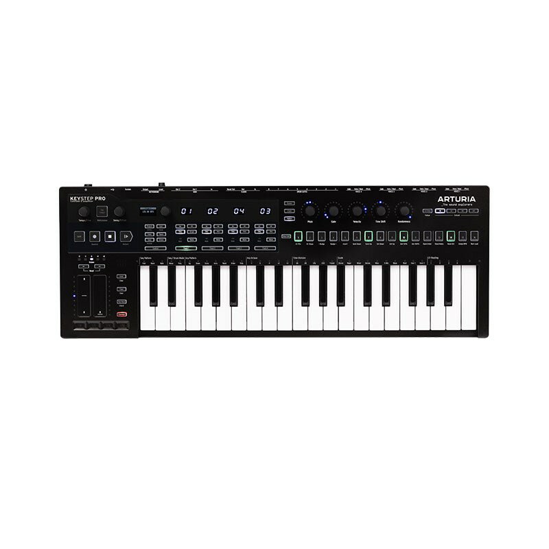 あす楽 Arturia 【デジタル楽器特価祭り】KEYSTEP PRO CHROMA(限定カラー・グレー)【37鍵盤】