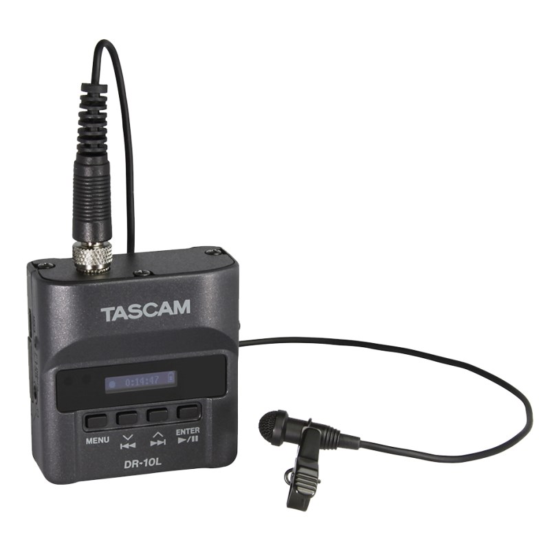 あす楽 TASCAM DR-10L(身に着けられるピンマイクレコーダー)【台数限定特価】