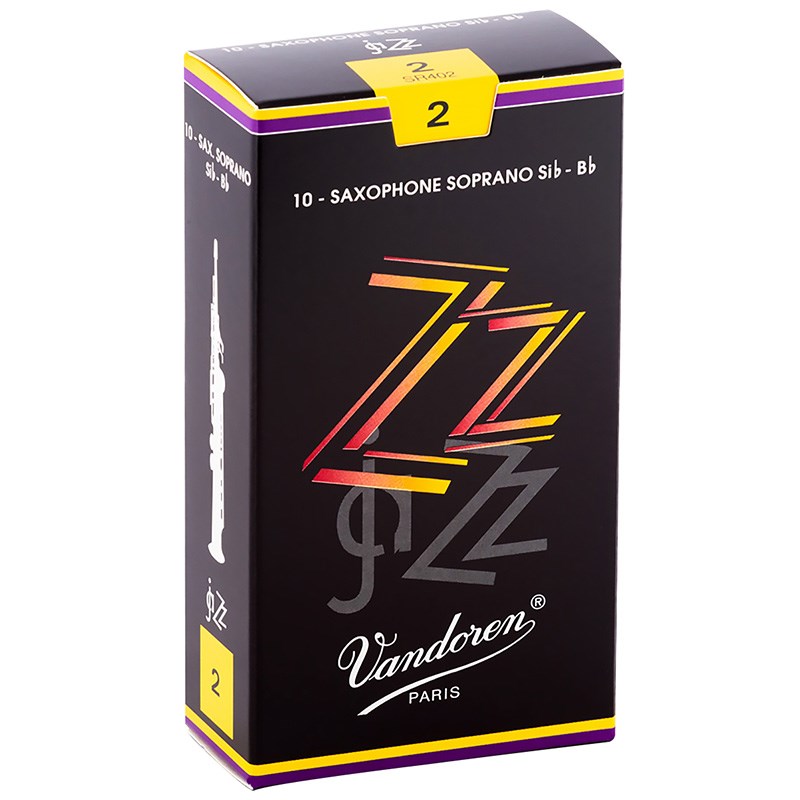 楽器種別：新品VANDOREN/サックス用リード 商品一覧＞＞VANDOREN/新品 商品一覧＞＞管楽器・吹奏楽器【〜5，000円】 商品一覧＞＞サックス用アクセサリ/リード/VANDOREN 商品一覧＞＞サックス買うなら、当店で！専門のスタッフが丁寧に検品・調整しているので安心です！VANDOREN 《硬さ：2》ソプラノサックス用リード バンドレン ZZ(ジージー) 【宅配便発送】【正規輸入品】【新楽器応援セール】商品説明//バンドレン ソプラノサックス用リード ZZ//バンドレンの中でも柔らかめのリードです。リード全体が柔軟に振動し、吹き易い上に、程よく芯があるので音がしっかりしてます。ジャズ向きに作られたリードですが、柔軟なリードなので様々なジャンルの方がご愛用中！柔らかめのリードが好きで、でも音がしっかり鳴るリードをお探しの方は是非お試しください。商品詳細■仕様・アメリカンカット・10枚入り■硬さ・2※バリエーション：2 / 2-1/2 / 3 / 3-1/2 / 4イケベカテゴリ_管楽器・吹奏楽器_サックス用アクセサリ_リード_VANDOREN_サックス用リード_新品 SW_VANDOREN_新品 JAN:0008576130909 登録日:2023/12/18 バンドーレン リード サックス