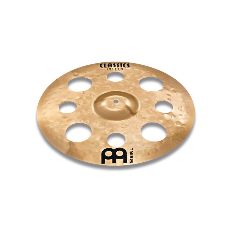 楽器種別：新品MEINL/Classics Custom 商品一覧＞＞MEINL/新品 商品一覧＞＞ドラム【15，000円〜35，000円】 商品一覧＞＞シンバル/クラッシュ/MEINL 商品一覧＞＞安心してお買い物頂けるよう、スネアもシンバルも丁寧梱包でお届けします！MEINL Classics Custom Trash Crash 16 [CC16TRC-B]商品説明●Classics Custom Series（クラシックス・カスタム・シリーズ）＜・B10ブロンズ合金製・コンピュータ制御によるハイテクな製造工程・優れた音質とモダンなルックス＞他のシンバルと比べて銀の含有量が多いB10ブロンズ合金を使用。コンピューター制御によるハイテクな製造工程、ブリリアントフィニッシュによるモダンなルックスと、優れた音質が特徴。ロックやヘヴィメタル色は強いものの、ポップス等のジャンルでも十分ご使用いただけるモデルです。Trash Crash：薄い素材に様々なサイズの穴による、まぎれもないトラッシュサウンド。ソフトでなめらかなフィーリングを持ちつつ、ラウドで突き刺すようなサウンドが、フォーカスされながら華やかに広がる。サイズ：16インチイケベカテゴリ_ドラム_シンバル_クラッシュ_MEINL_Classics Custom_新品 SW_MEINL_新品 JAN:0840553011968 登録日:2012/06/16 シンバル マイネル クラシック