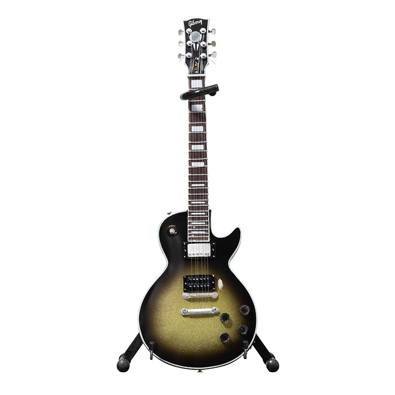 あす楽 Gibson Adam Jones Silverburst Les Paul 1:4 Scale Mini Guitar Model GG-129