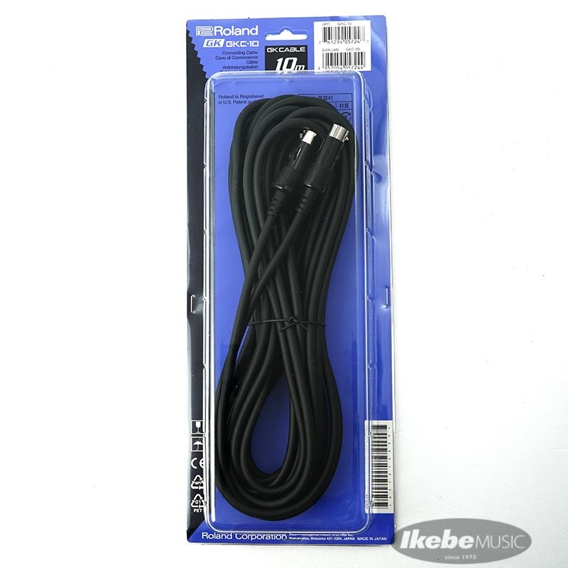 楽器種別：新品Roland/新品 商品一覧＞＞楽器アクセサリ【〜10，000円】 商品一覧＞＞シールドコード/シールドコード/Roland 商品一覧＞＞品揃え豊富な当店なら弦、パーツ、ケーブルなどのアクセサリーがまとめて揃います！Roland GKC-10 数量限定特価！商品説明全ての13ピンGk機器対応のケーブルです。 SY-1000，GR-55，GP-10及び旧製品も使用可能。 10mなのでライブでも使用可能！イケベカテゴリ_楽器アクセサリ_シールドコード_シールドコード_Roland_新品 SW_Roland_新品 JAN:4957054057244 登録日:2022/01/11 シールドコード ギターシールド シールド シールドケーブル ギターケーブル ローランド ろーらんど