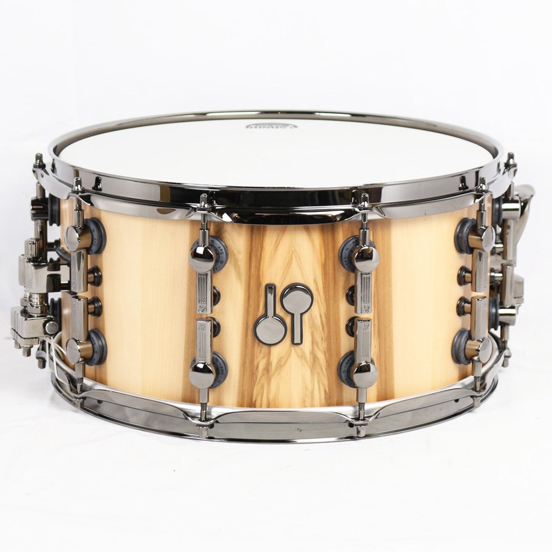 SONOR ͲޤSQ2 14x7 Birch Heavy Snare Drum - American Walnut / Black Parts