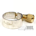 Gottsu 【廃番品・処分特価】ゴッツ ソプラノサックス/ラバー用リガチャー Solid Silver Ligature【史上最大決算セール】