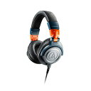 翌日配達 audio-technica 【2024年限定カラーモデル/最終在庫1台限り】ATH-M50x LAB (プロフェッショナルモニターヘッドホン)(オー...