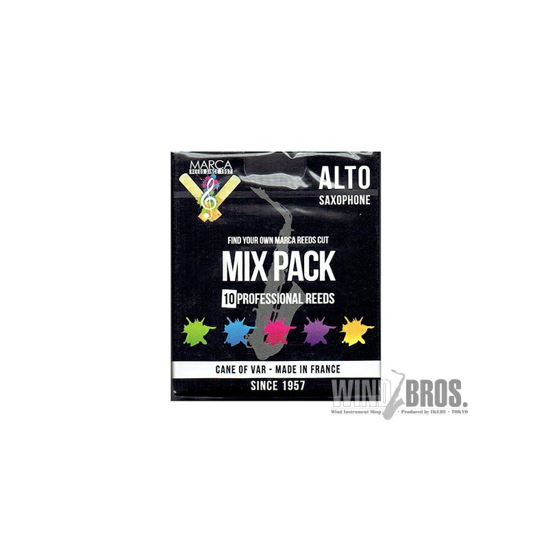 MARCA 《硬さ：3》アルトサックス用リード マーカ ミックスパック