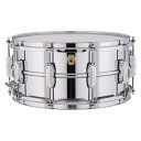 楽器種別：新品スネア/Ludwig 商品一覧＞＞スネア【55，000円〜110，000円】 商品一覧＞＞安心してお買い物頂けるよう、スネアもシンバルも丁寧梱包でお届けします！Ludwig LM402 [Supraphonic 14×6.5]商品説明【ロックドラムの定番！BONZOも使用していた「402」モデル！】1960年代の発売以来、ロック系スネアドラムの定番・王道と言われ続ける永遠の名器402です。明るく開放的なアタック感に太いロー成分を伴うシェル鳴りが絶妙にマッチしたスネアで、豊かなボリュームを持ちつつもコントロールは自在。今日に至るまで様々なユーザーが所有し、歴史を作ってきたといっても過言ではない王道モデルです。特に、BONZOのサウンド出すならばこのスネアに42本スナッピーです！！1960年代に用いられていたエンブレムのリイシュー・エンブレム、キー・ストーンをフィーチャーしたルックスは「カッコいい！」の一言。ストレイナー＆バットは最新のP-88AC仕様となりました。＜スペック＞シェル：メタル（ラディアロイ / アルミ + クローム・メッキ）サイズ：14×6.5ストレイナー　/　バット：P-88AC（P-88 Throe Off & P-35 Butt Plate）フープ / テンション数：トリプルフランジ / 10テンションエンブレム：キー・ストーン付属：ソフトケース、チューニングキーイケベカテゴリ_ドラム_スネア_Ludwig_新品 JAN:0641064260254 登録日:2017/03/28 スネア スネアドラム ラディック