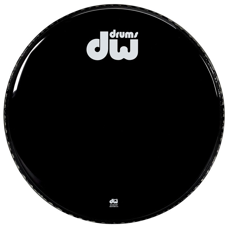 楽器種別：新品dw/新品 商品一覧＞＞ドラム【5，000円〜15，000円】 商品一覧＞＞ドラムヘッド/バスドラム用/dw 商品一覧＞＞安心してお買い物頂けるよう、スネアもシンバルも丁寧梱包でお届けします！dw DRDHGB20KNV [Single Ply Gloss Black Non-Vented Bass Drum Head / 20inch]商品説明DW グロスブラック バスドラム レゾナントヘッド　ベントホール無しdw Collector’s シリーズのレゾナント・サイドに標準使用されているヘッドのベントホール無しの仕様。（バターヘッドとしても使用できます。）バスドラムヘッドはRemoの標準的な接着チャンネルのアルミフープが採用されており、最大の振動と耐久性を提供します。フィルム厚：10milベントホール：無しサイズ：20インチイケベカテゴリ_ドラム_ドラムヘッド_バスドラム用_dw_新品 SW_dw_新品 JAN:0647139189864 登録日:2020/10/28 ドラムヘッド