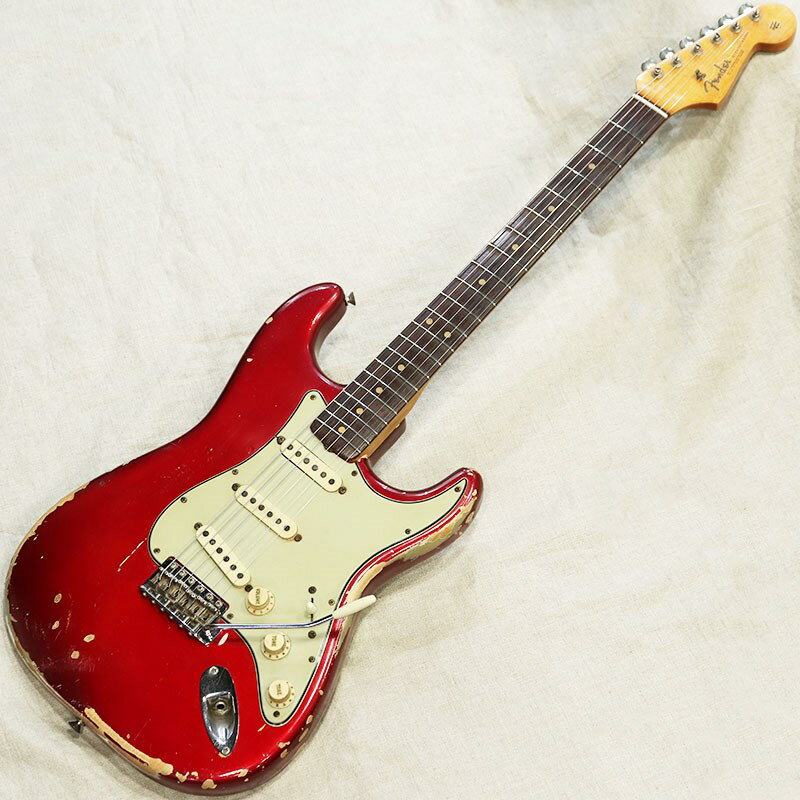 Fender USA Stratocaster '64 Clay Dot CandyAppleRed/R