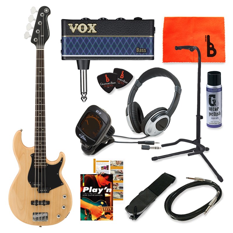 YAMAHA BB234 (Yellow Natural Satin) 【ベース初心者入門セット】