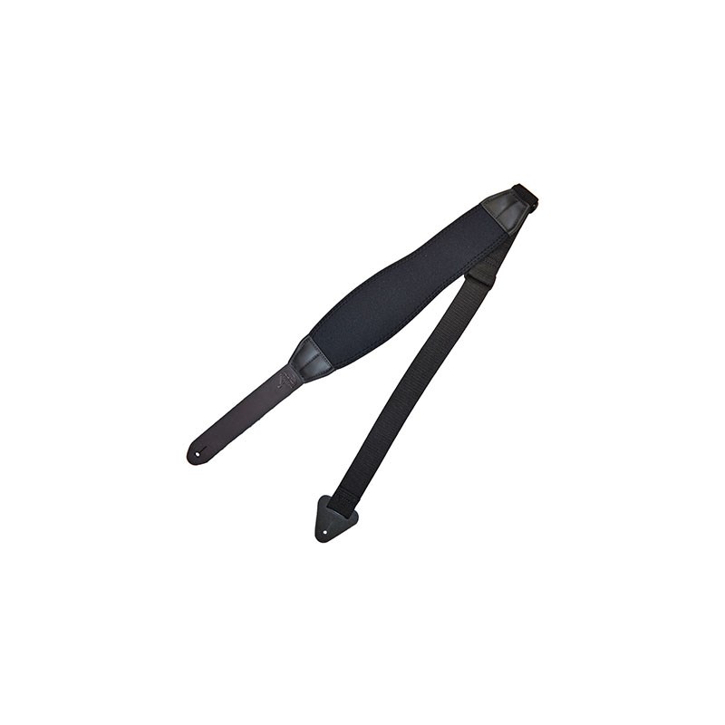 楽器種別：新品Neotech/新品 商品一覧＞＞楽器アクセサリ【〜10，000円】 商品一覧＞＞ギターストラップ/Neotech 商品一覧＞＞品揃え豊富な当店なら弦、パーツ、ケーブルなどのアクセサリーがまとめて揃います！Neotech Super Style Ax Strap BK #5901002商品説明より厚みと幅広のパッドデザインにすることでさらに快適性を高めたスーパーシリーズ商品詳細Neotech 社の製品は「コントロールストレッチ」と呼ばれるデザインコンセプトで作られています。柔軟なショルダーパッドが、肩と首の輪郭に沿って重量をより大きなエリアに効果的に分散させ、ショックアブソーバーとして作動します。首と肩へのプレッシャー疲労、および衝撃を減らす事により体感重量を大幅に軽減し、長時間のギグも可能にします。アタッチメントには、機能性や信頼性の高いパーツが使用されており、モノトーンのシンプルなルックスは、内容を優先したコンセプトの証でもあります。■スーパーシリーズコントロールストレッチシステムを採用したネオプレーンパッドで、通常のものより厚みと幅広のパッドデザインにすることでさらに快適性を高めました。柔軟なショルダーパッドが、肩と首回りにかかる楽器の重量と演奏中の衝撃をより大きなエリアに効果的に分散させる事により、体感重量を大幅に軽減し、長時間のギグも可能にします。長さ:約1080mm〜約1370mm　パッド:全長約415mm、幅約90mm、厚み約8mmイケベカテゴリ_楽器アクセサリ_ギターストラップ_Neotech_新品 SW_Neotech_新品 JAN:0711554590120 登録日:2021/06/13 ストラップ ギターストラップ